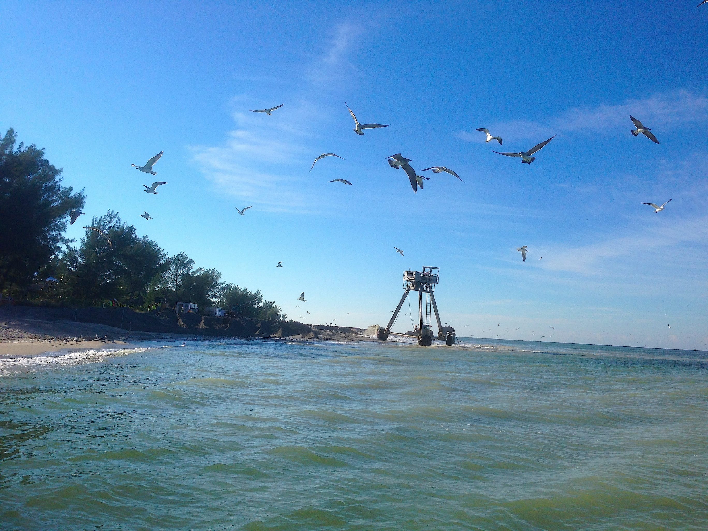 Fort Myers Fishing Report Captiva Beach Renourishment